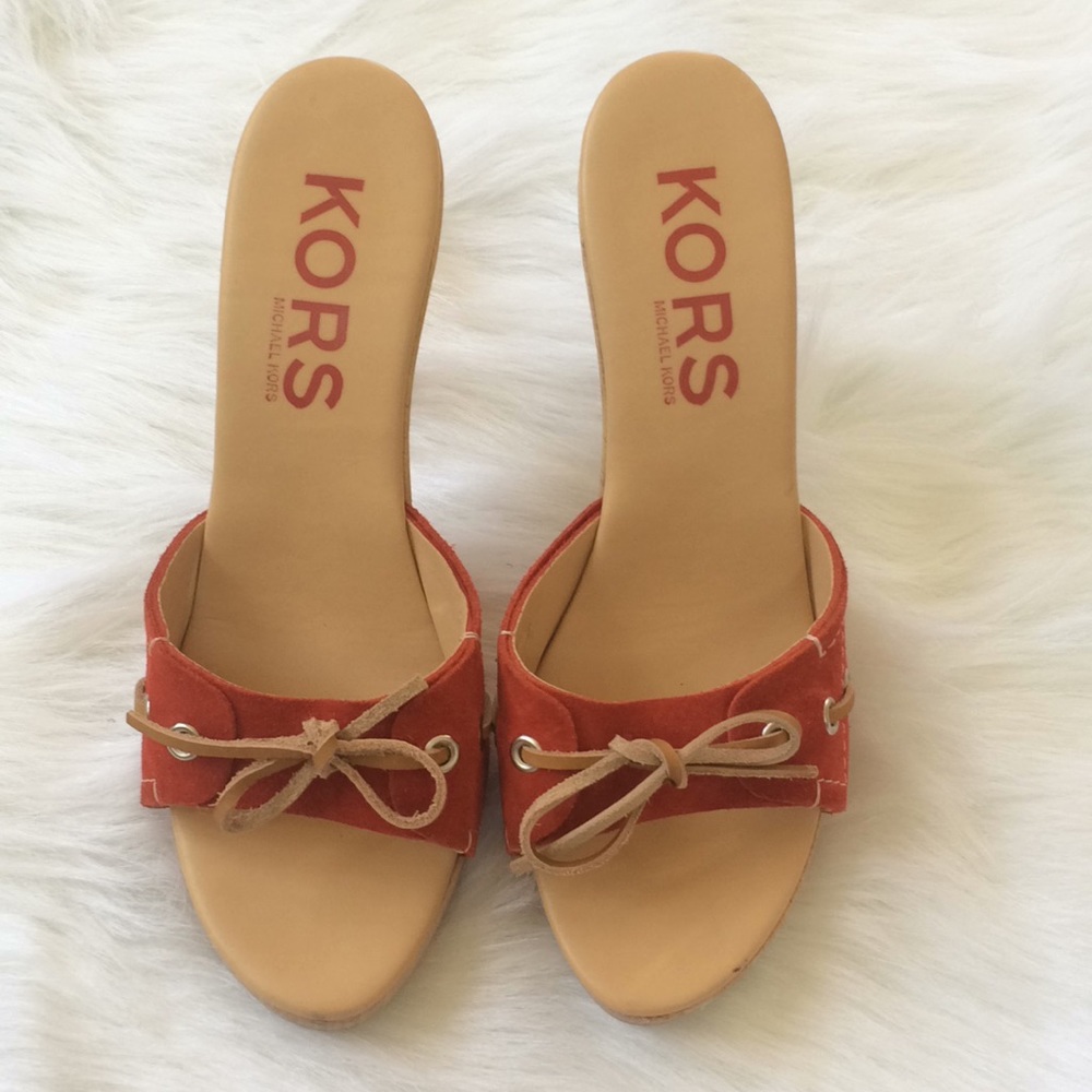 Michael Kors Red Heels - Picture 3 of 5